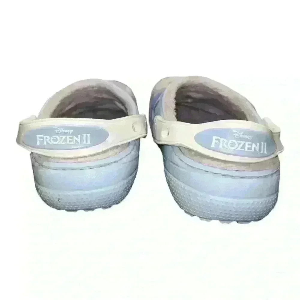 Crocs Fun Lab Little Kids Fur-Lined Disney Frozen II Clog - Size C12 - Picture 10 of 16